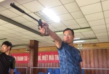 VIDEO: Một ngày tập luyện của xạ thủ Hoàng Xuân Vinh