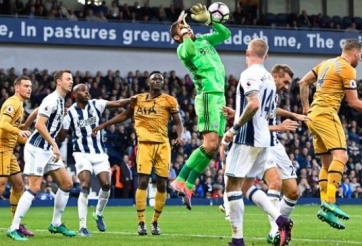 Video bàn thắng: West Brom 1-1 Tottenham (Vòng 8 - Ngoại hạng Anh)