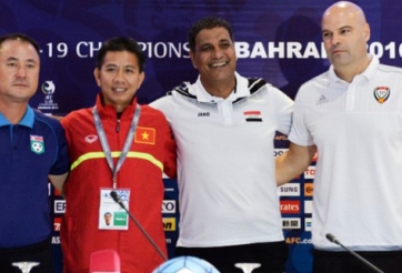 HLV U19 UAE lớn tiếng thách thức U19 Việt Nam