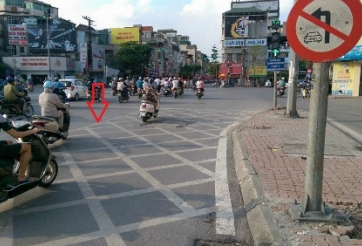 Kẻ mắt võng có ý nghĩa gì ? Quy định phạt khi đi vào vạch kẻ mắt võng