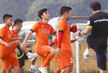 ĐT Việt Nam điều chỉnh giáo án tập trước trận gặp Seoul