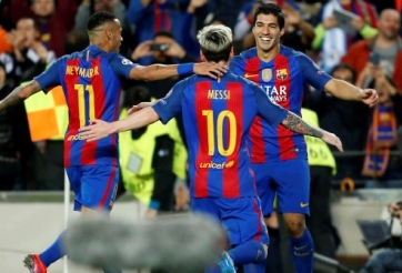 Video bàn thắng: Barcelona 4-0 Man City (Bảng C Champions League)