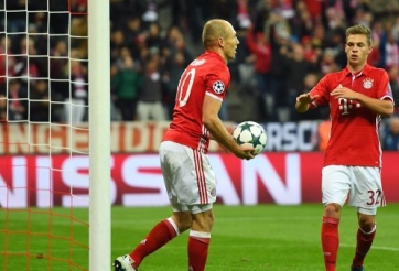 VIdeo bàn thắng: Bayern Munich 4-1 PSV (Bảng D Champions League)