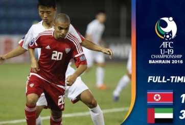 VIDEO: Chiến thắng 'tiếc nuối' của U19 UAE trước U19 Triều Tiên