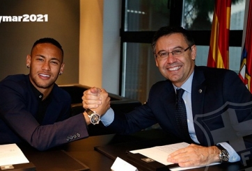 Neymar chính thức gia hạn hợp đồng với Barca kèm điều khoản đặc biệt