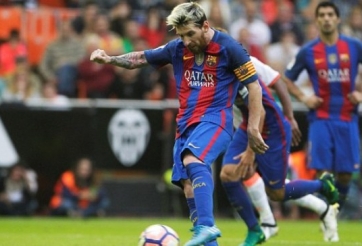 Video bàn thắng: Valencia 2-3 Barcelona (Vòng 9 - La Liga)