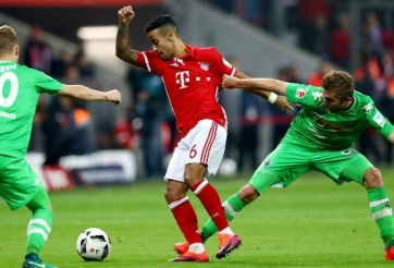 Video bàn thắng: Bayern Munich 2-0 M'gladbach (Vòng 8 - Bundesliga)