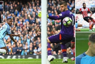 Hàng thủ mắc sai lầm, Man City chia điểm với Southampton