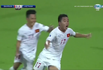 VIDEO: Bàn thắng lịch sử của Trần Thành cho U19 Việt Nam