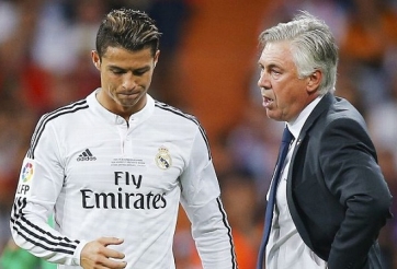 HLV Ancelotti tiết lộ đầy bất ngờ về Cristiano Ronaldo