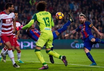 Video bàn thắng: Barcelona 1-0 Granada (Vòng 10 - La Liga)