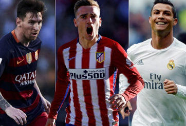 Griezmann nói gì về chủ nhân Quả bóng vàng 2016?