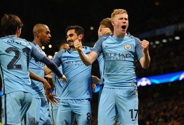 Guendogan tỏa sáng, Man City đòi nợ Barcelona