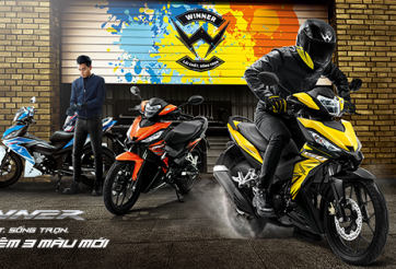 Honda WINNER 150 bổ sung màu mới – Trẻ trung và cá tính