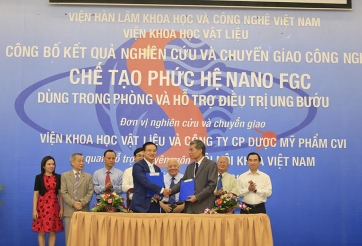 Việt Nam chế tạo thành công phức hệ Nano FGC hỗ trợ điều trị ung bướu