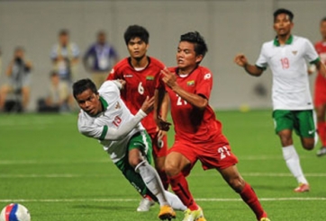 Indonesia hòa Myanmar trước trận gặp Việt Nam
