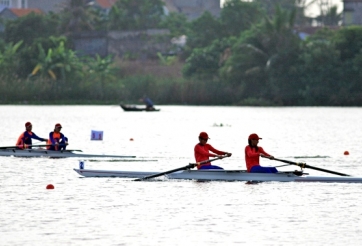 292 VĐV dự Giải Đua thuyền Rowing và Canoeing vô địch quốc gia 2016