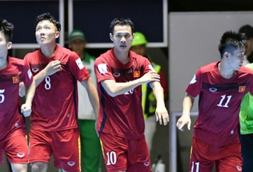 Futsal Việt Nam đấu Trung Quốc ở giải Tứ hùng