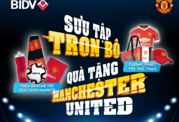 Sưu tập trọn bộ quà tặng Manchester United chính hãng