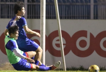 VIDEO: Buổi tập đầu của tuyển Việt Nam trên đất Myanmar