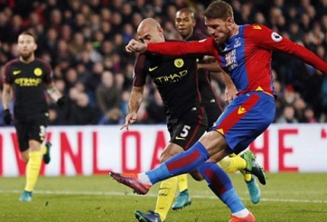 Yaya Toure lập cú đúp, Man City nhọc nhằn hạ Crystal Palace