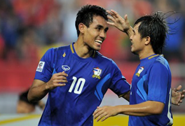 Dangda lập hat-trick, Thái Lan nhẹ nhàng đánh bại Indonesia