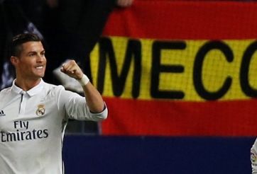 Video bàn thắng: Atletico Madrid 0-3 Real Madrid (Vòng 12 La Liga)