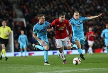 VIDEO: Màn độc diễn qua 4 cầu thủ đối phương của Mkhitaryan