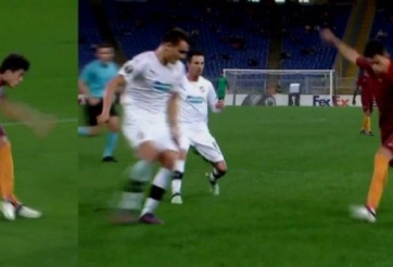 VIDEO: Siêu phẩm rabona khó tin của sao Roma