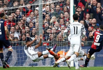Video bàn thắng: Genoa 3-1 Juventus (Vòng 14 - Serie A)