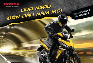 Rinh quà tặng khủng khi mua Honda WINNER 150