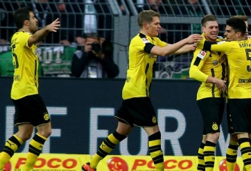 Video bàn thắng: Dortmund 4-1 M'Gladbach (Vòng 13 - Bundesliga)