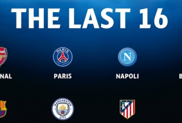 Bốc thăm vòng 1/8 Champions League: Quá nhiều đại chiến đáng chờ đợi