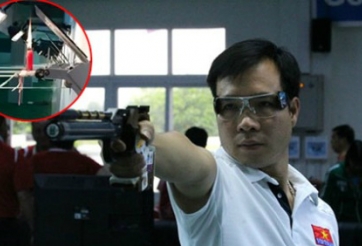 VIDEO: Xạ thủ Hoàng Xuân Vinh bắn tắt nến ở cự ly 10m