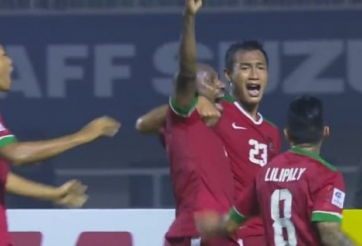 2 bàn thắng trong 5 phút giúp Indonesia lội ngược dòng trước Thái Lan