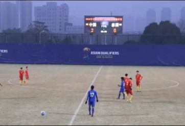 VIDEO: U21 Trung Quốc 2-0 U21 Thái Lan (Giao hữu CLB)