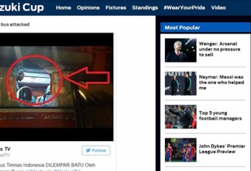 Điểm tin 17/12: Báo nước ngoài chê cổ động viên Việt Nam