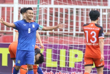 U21 Thái Lan chất lượng, Gangwon không đáng ngại với HAGL