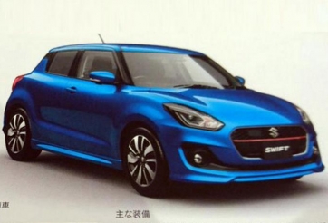 Lộ diện thêm hình ảnh đầy đủ của Suzuki Swift