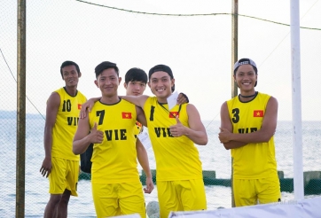 Bóng ném Việt Nam toàn thắng trước Thái Lan