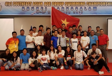 Bơi Việt Nam thống trị giải trẻ Đông Nam Á với 51 HCV