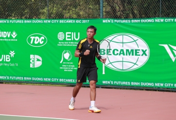 Lý Hoàng Nam thần tốc vào bán kết Vietnam F2 Futures 2017