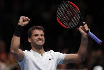 BXH ATP: Lý Hoàng Nam tăng 30 bậc, Dimitrov lọt vào top 3 
