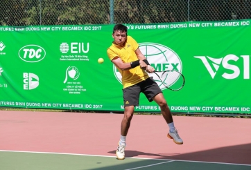 Lý Hoàng Nam nhận cú sốc tại tứ kết Vietnam F3 Futures