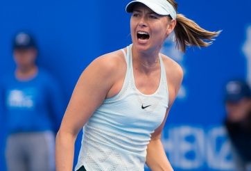 Sharapova ngược dòng trước Riske để vào tứ kết Shenzhen Open