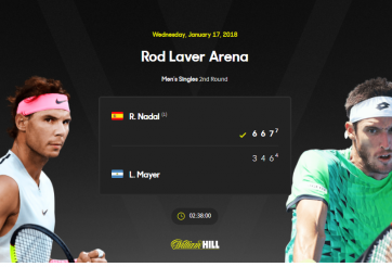 Nadal - Mayer: Chiến thắng không dễ dàng - Vòng 2 Úc mở rộng