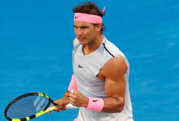 Hủy diệt Dzumhur, Nadal vào vòng 4 Australian Open 2018
