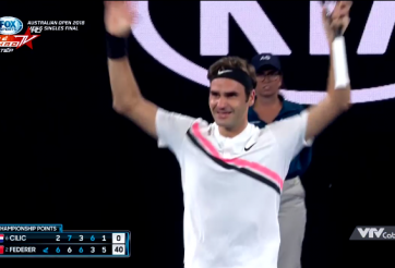 Federer đăng quang kịch tính sau 5 set trước Cilic- AusOpen!