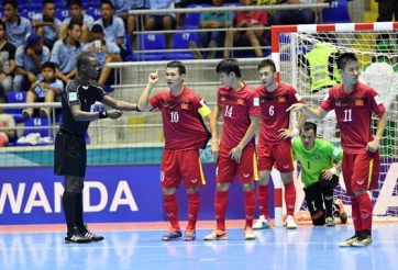 BXH Futsal Việt Nam thứ 6 châu Á, thắng 1 thua 1 tại NhậtBản