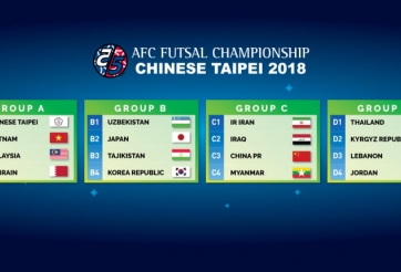 Kết quả, lịch thi đấu và BXH Futsal VĐCA 2018: Xác định top4